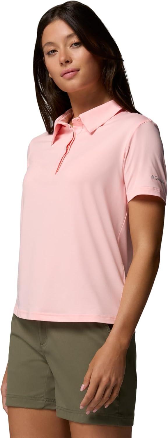 imageColumbia Womens Parsons Point PoloPink Sand Heather