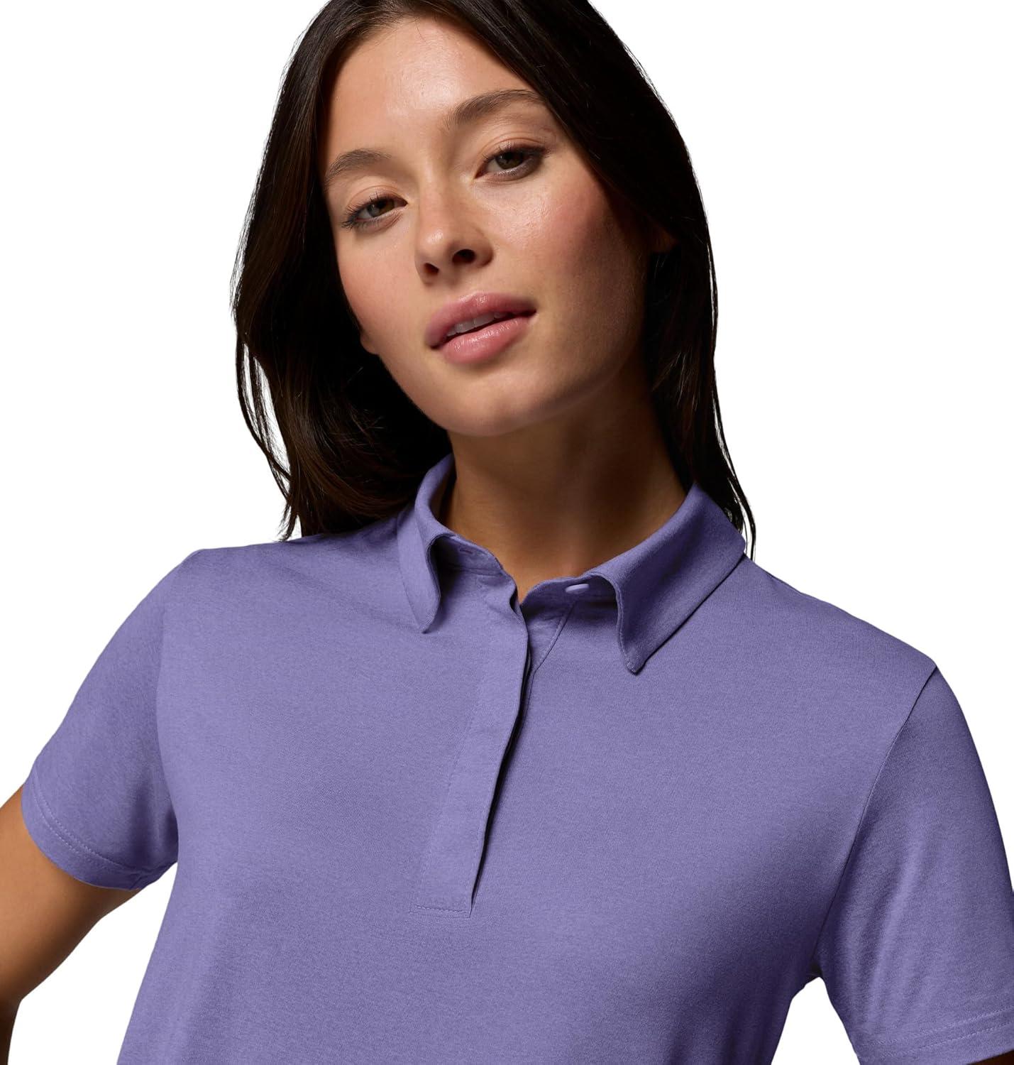 imageColumbia Womens Parsons Point PoloStormwatch Heather