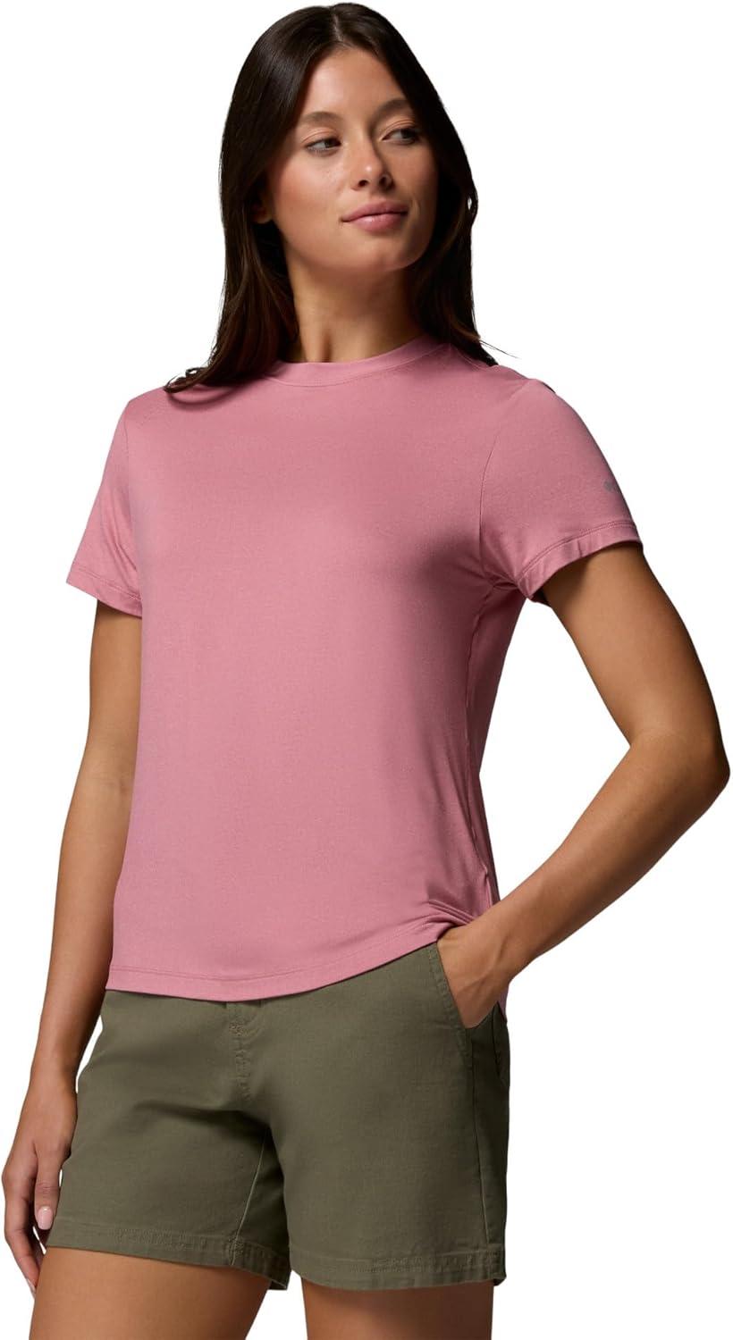 imageColumbia Womens Parsons Point Short Sleeve Logo TeeRosette Heather