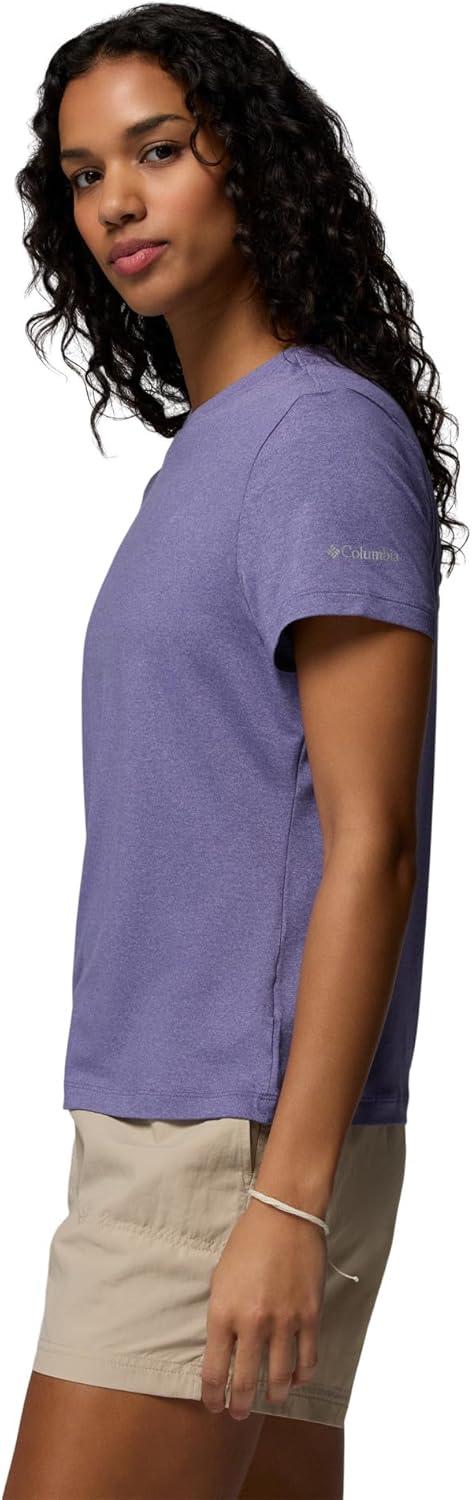 imageColumbia Womens Parsons Point Short Sleeve Logo TeeStormwatch Heather
