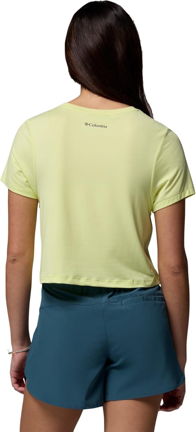 imageColumbia Womens Parsons Point Short Sleeve TeeCitron Haze Heather