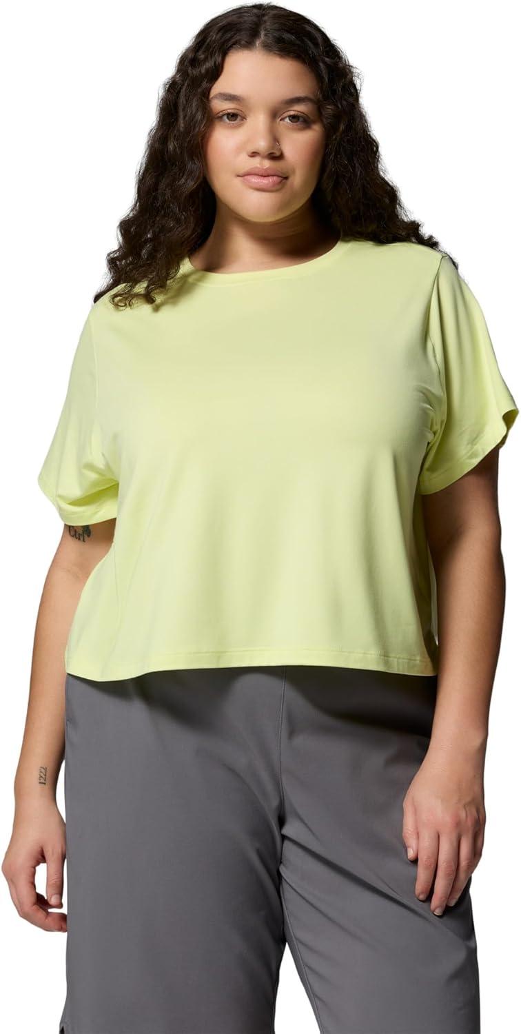 imageColumbia Womens Parsons Point Short Sleeve TeeCitron Haze Heather