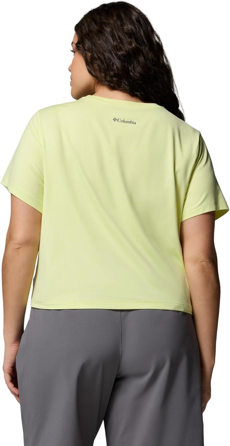 imageColumbia Womens Parsons Point Short Sleeve TeeCitron Haze Heather