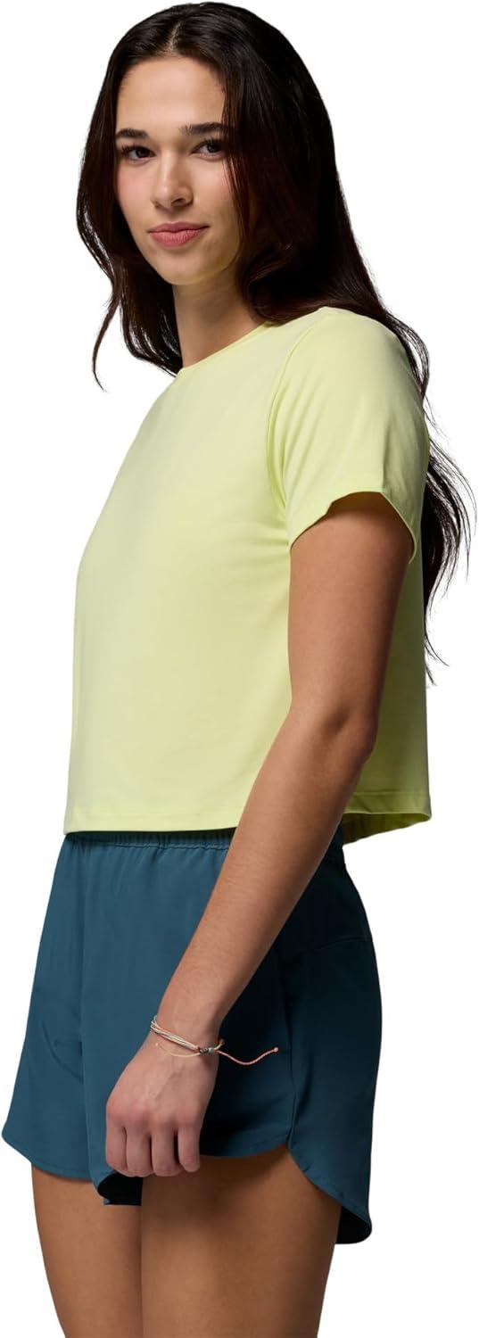 imageColumbia Womens Parsons Point Short Sleeve TeeCitron Haze Heather