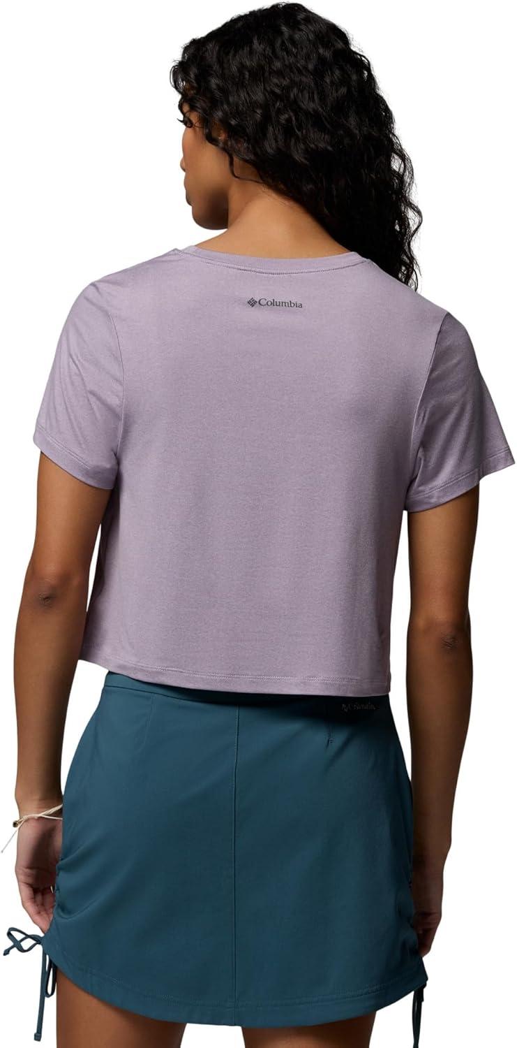 imageColumbia Womens Parsons Point Short Sleeve TeeLavender Pearl Heather