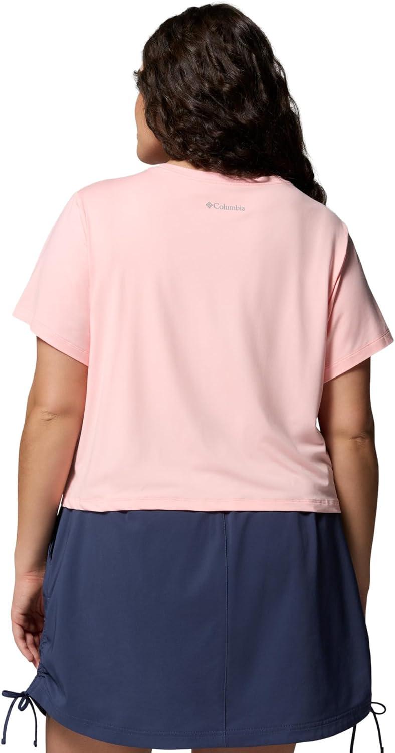 imageColumbia Womens Parsons Point Short Sleeve TeePink Sand Heather