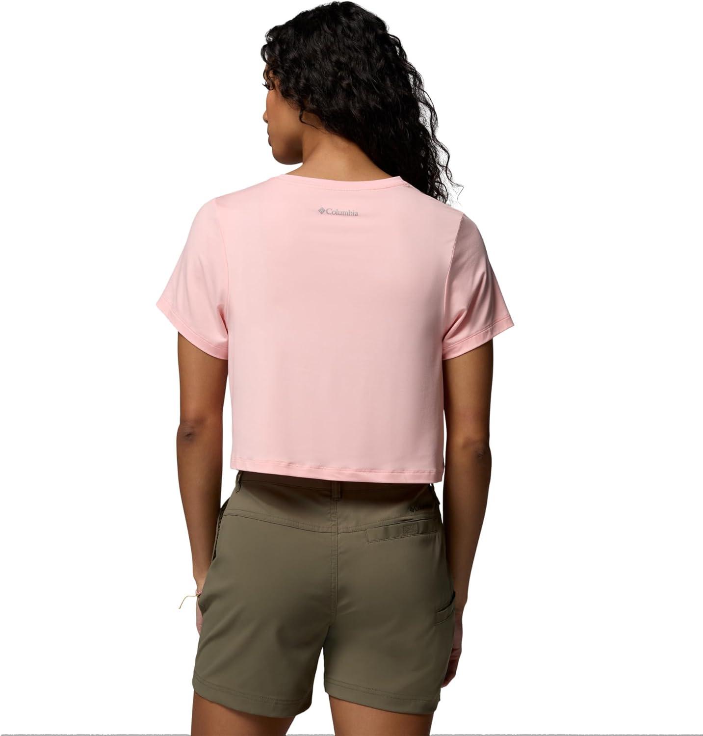 imageColumbia Womens Parsons Point Short Sleeve TeePink Sand Heather