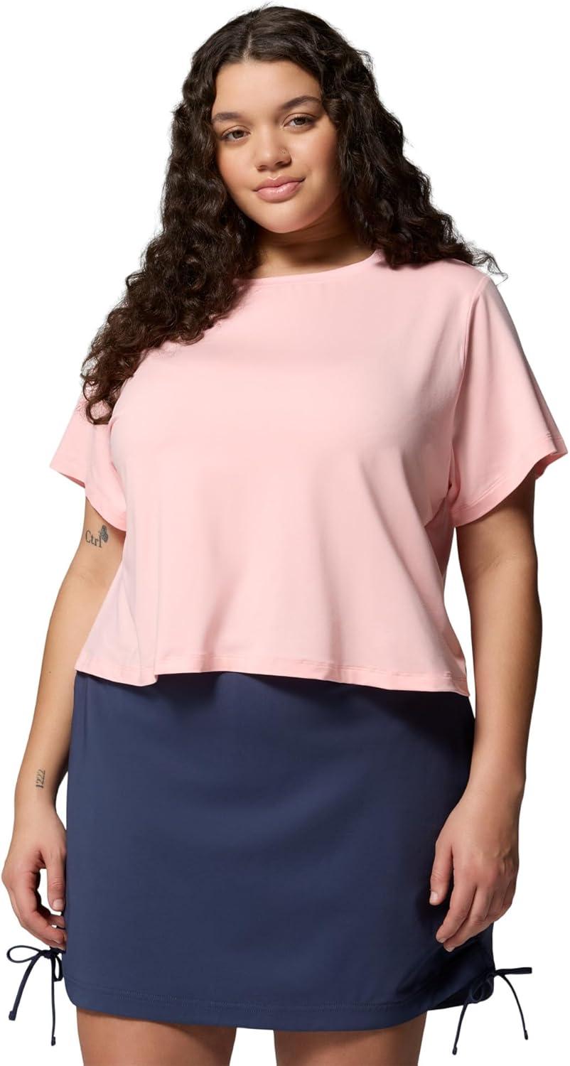 imageColumbia Womens Parsons Point Short Sleeve TeePink Sand Heather
