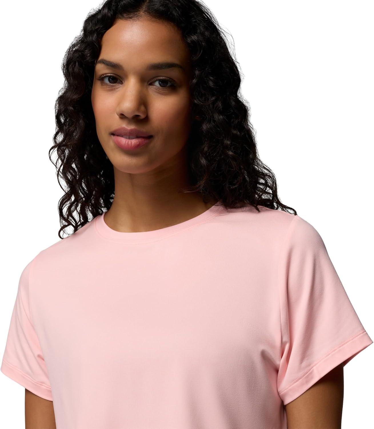 imageColumbia Womens Parsons Point Short Sleeve TeePink Sand Heather
