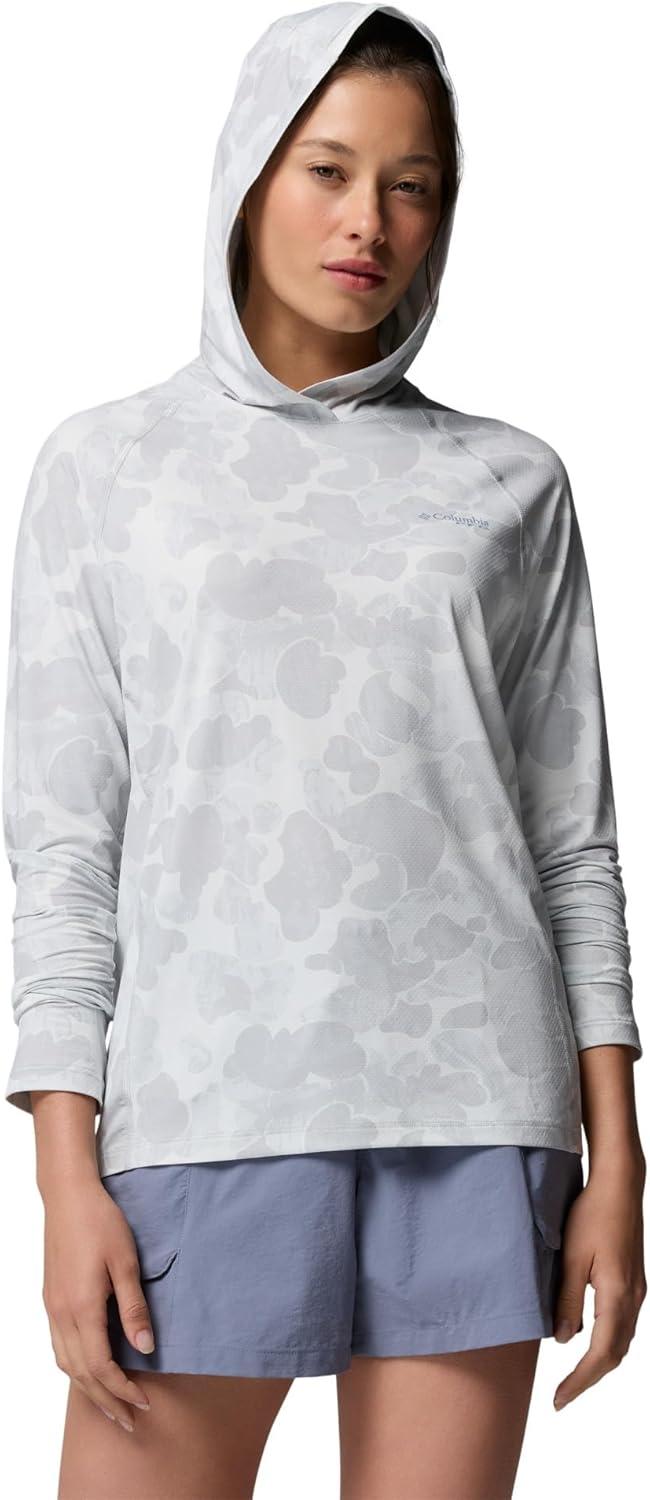 imageColumbia Womens Pfg Super Solar Stream II HoodieCool Grey Deltawoods