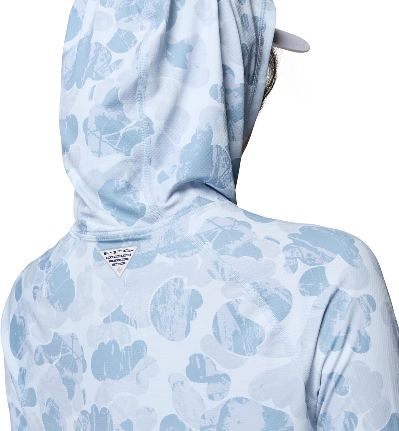 imageColumbia Womens Pfg Super Solar Stream II HoodieDark Mirage Deltawoods