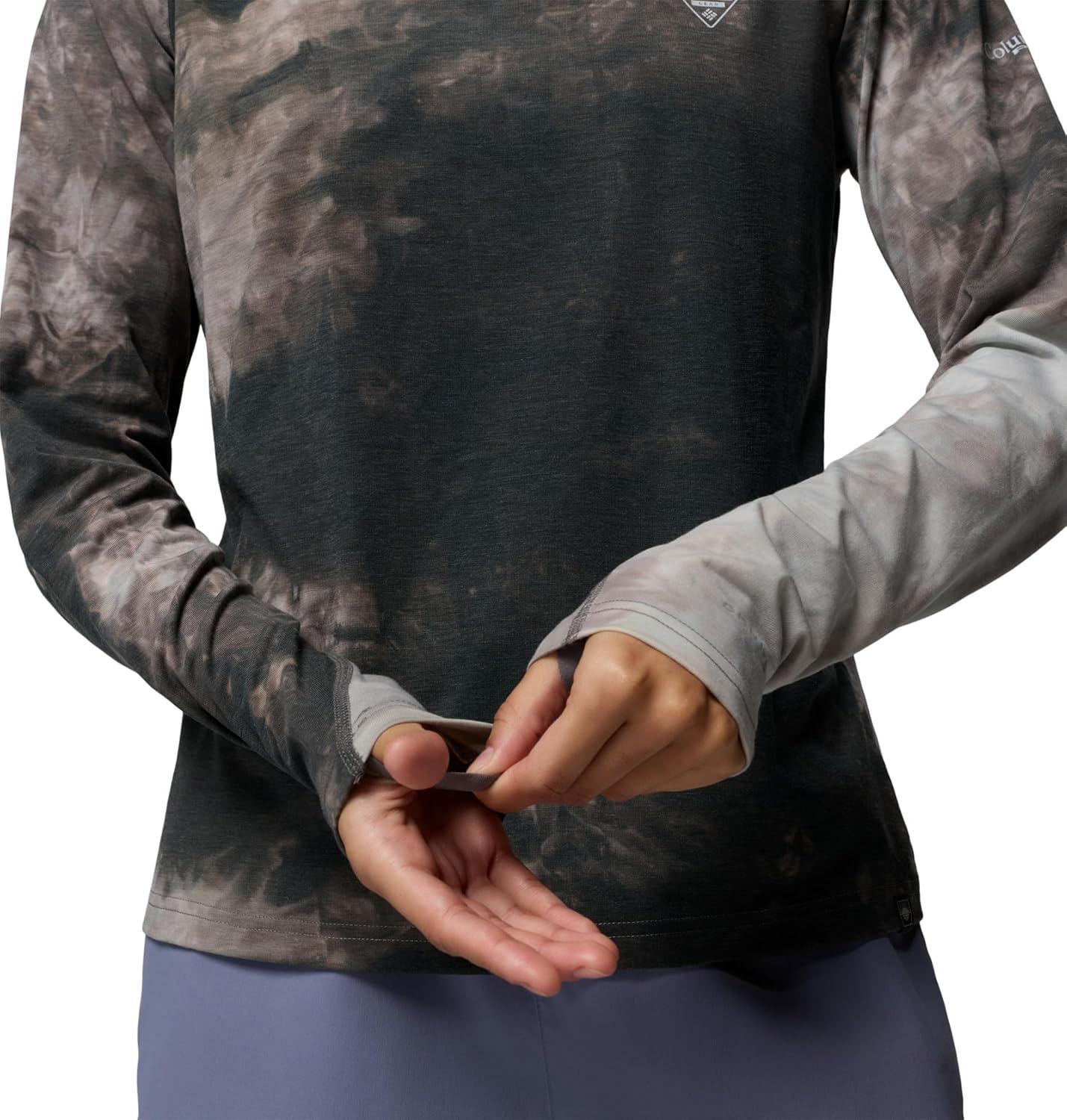 imageColumbia Womens Pfg Uncharted II Cloud HoodieBlackCloud Dye