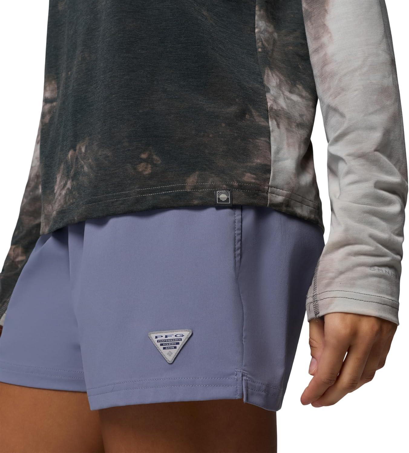imageColumbia Womens Pfg Uncharted II Cloud HoodieBlackCloud Dye