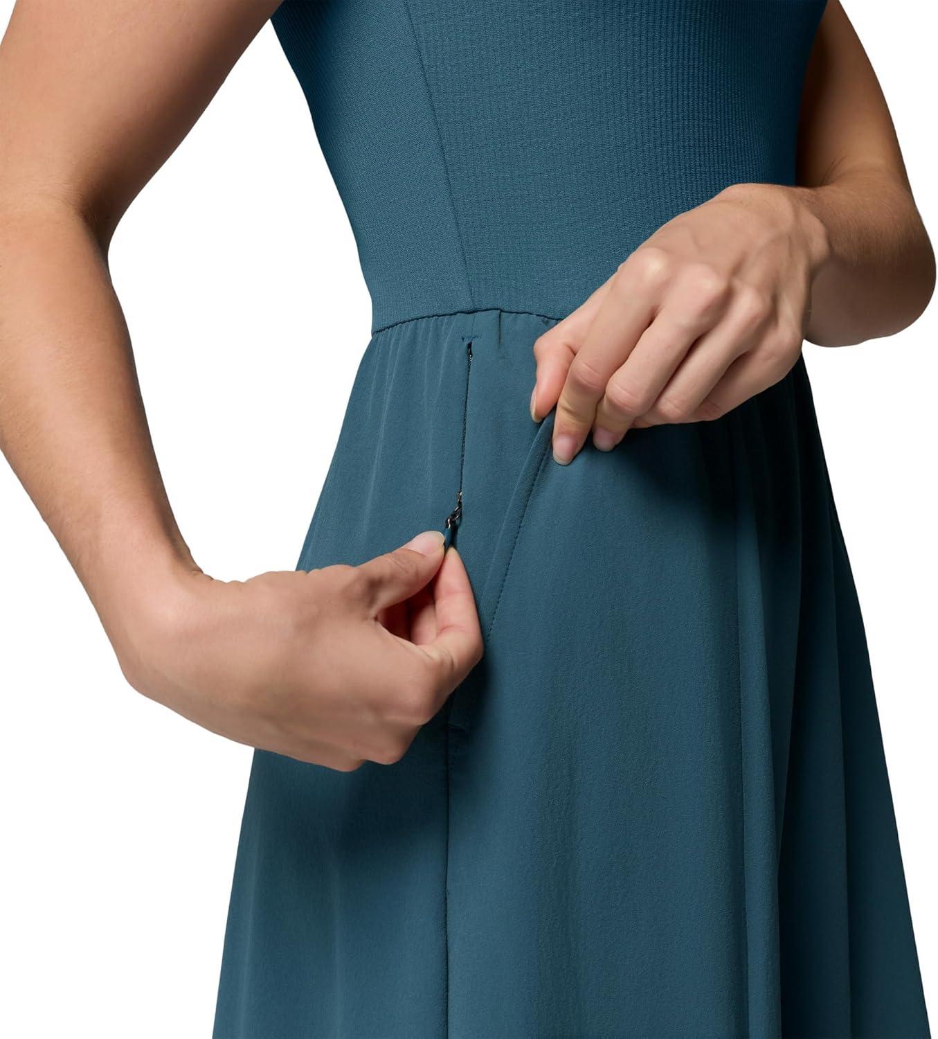 imageColumbia Womens Pinetown Canyon Rib DressEverblue