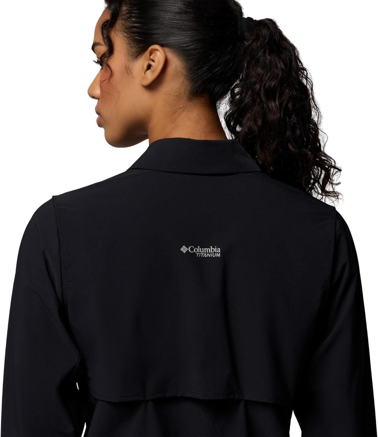 imageColumbia Womens Silver Ridge Elite Woven Long SleeveBlack