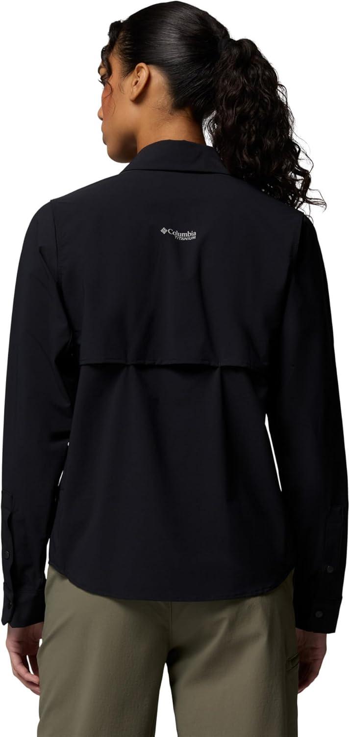 imageColumbia Womens Silver Ridge Elite Woven Long SleeveBlack