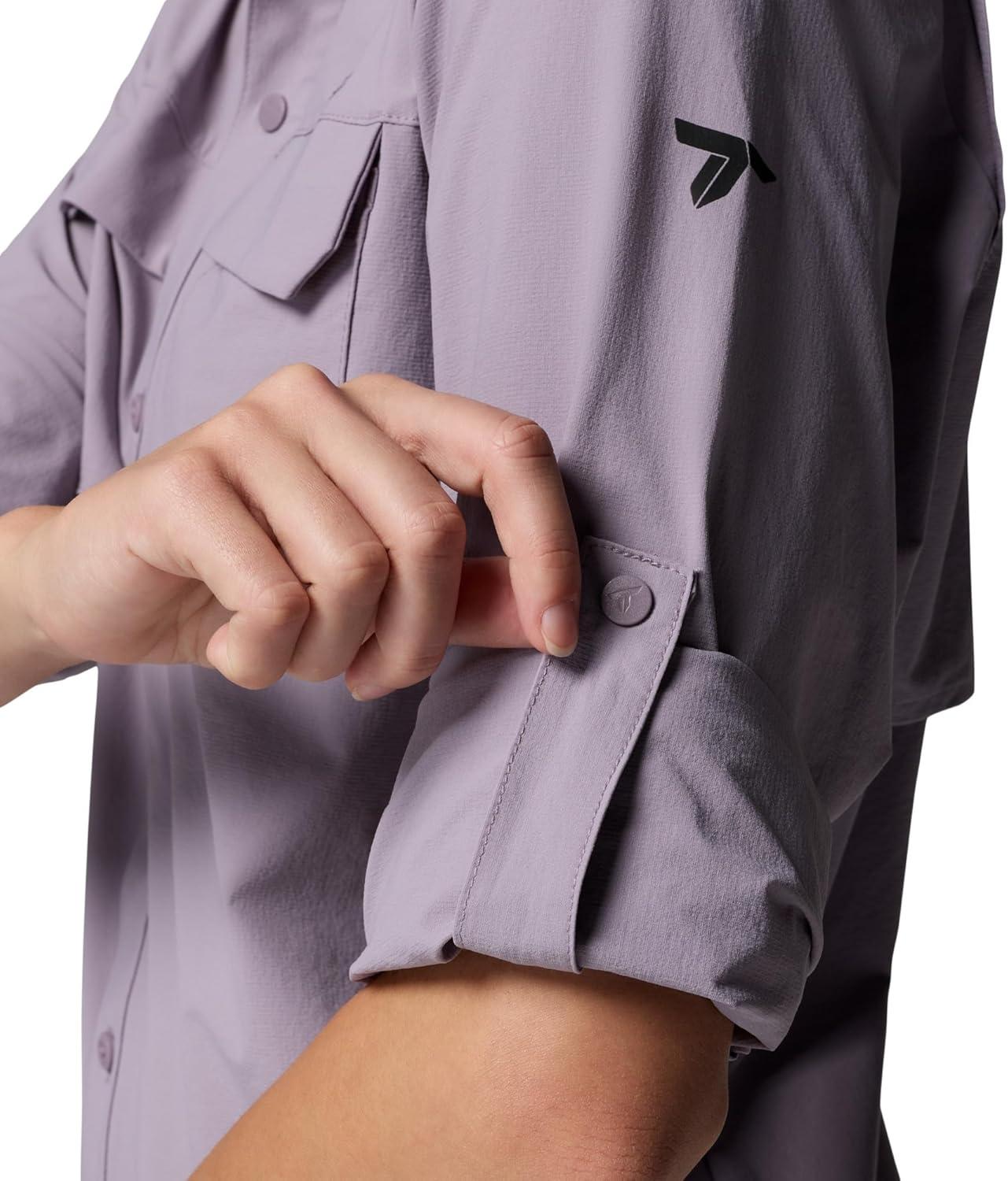 imageColumbia Womens Silver Ridge Elite Woven Long SleeveShale Purple