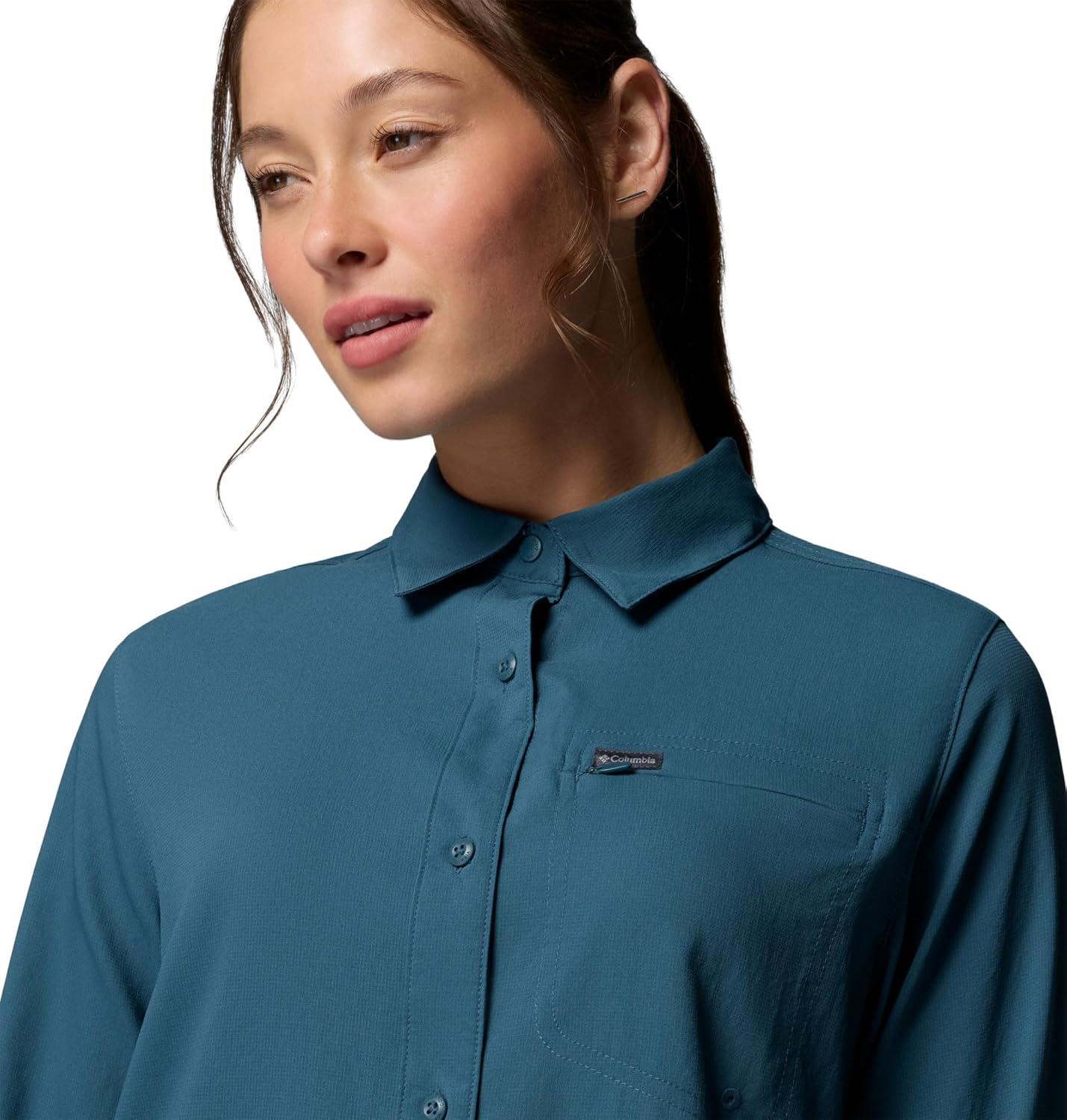 imageColumbia Womens Silver Ridge Utility II Long Sleeve ShirtEverblue