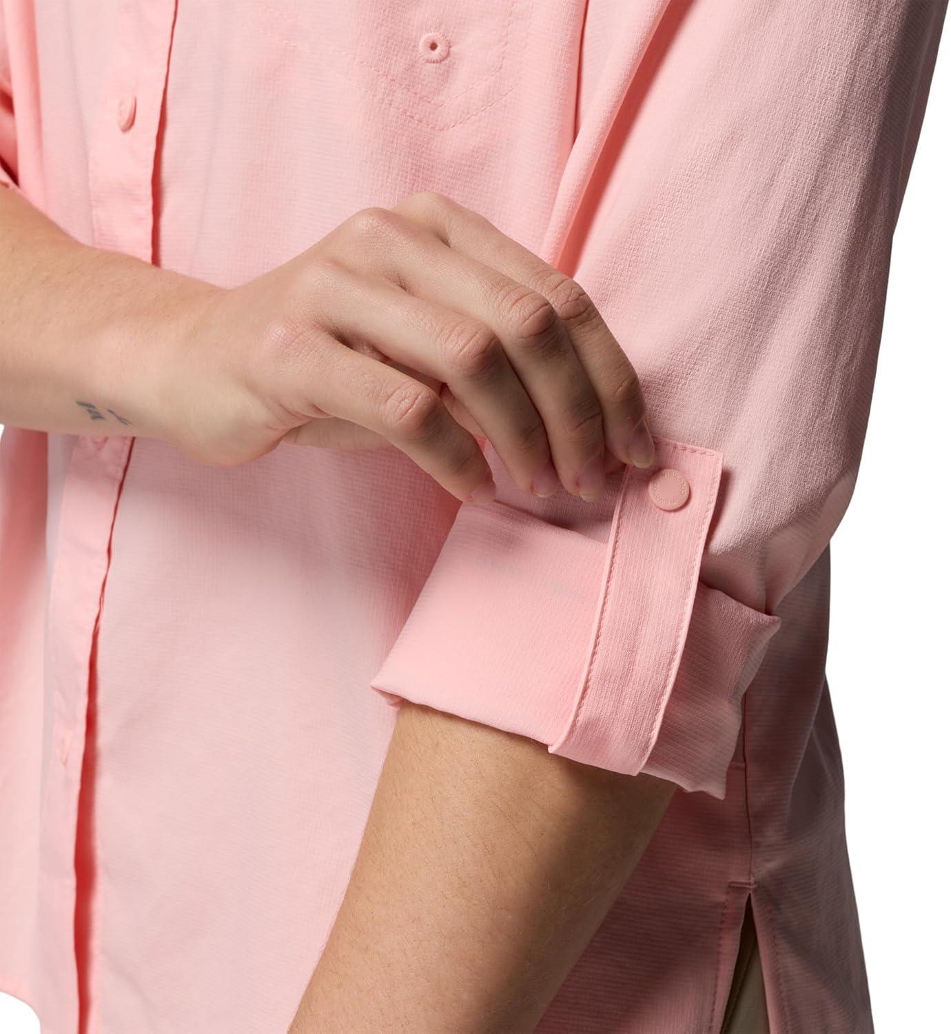 imageColumbia Womens Silver Ridge Utility II Long Sleeve ShirtPink Sand
