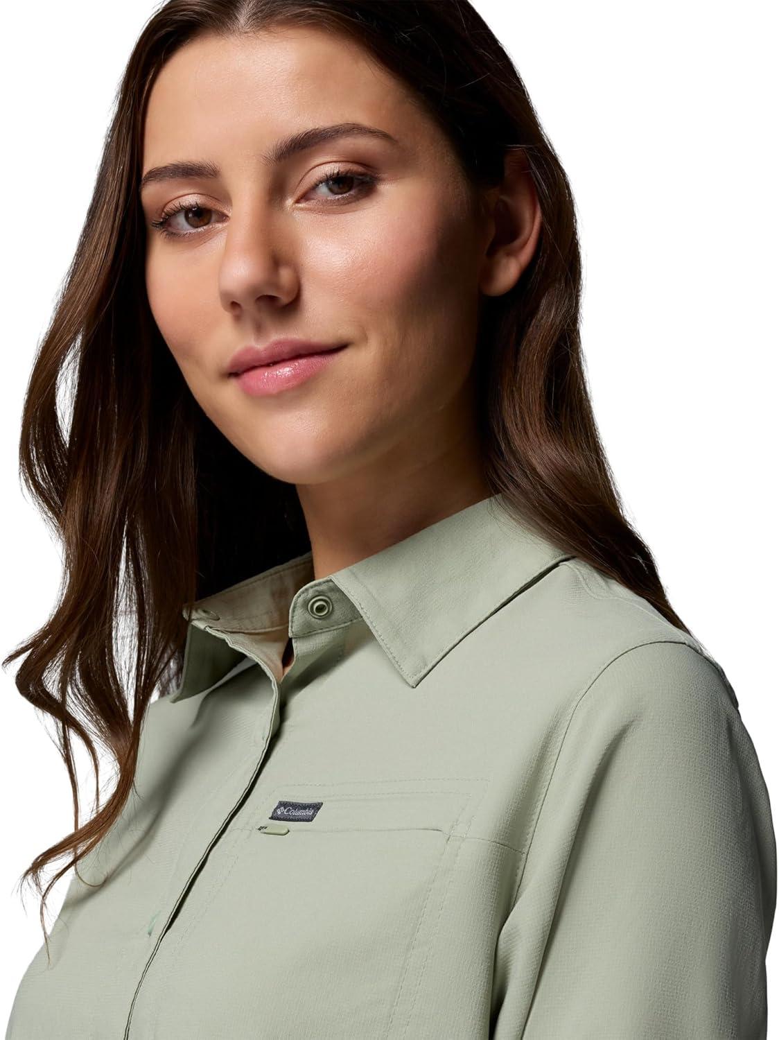 imageColumbia Womens Silver Ridge Utility II Long Sleeve ShirtSafari