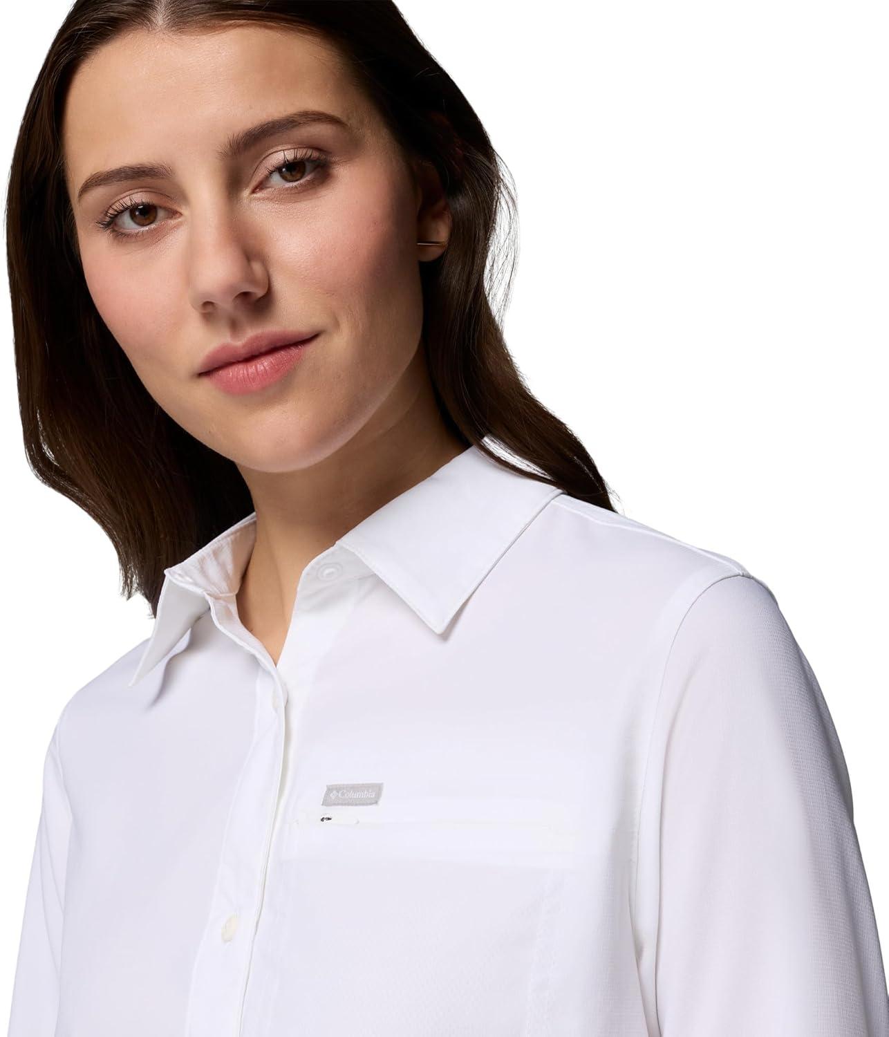 imageColumbia Womens Silver Ridge Utility II Long Sleeve ShirtWhite