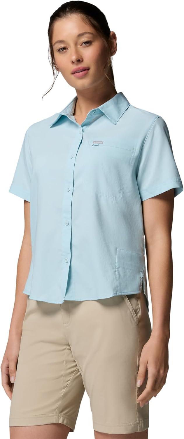 imageColumbia Womens Silver Ridge Utility II Short Sleeve ShirtMarine Light