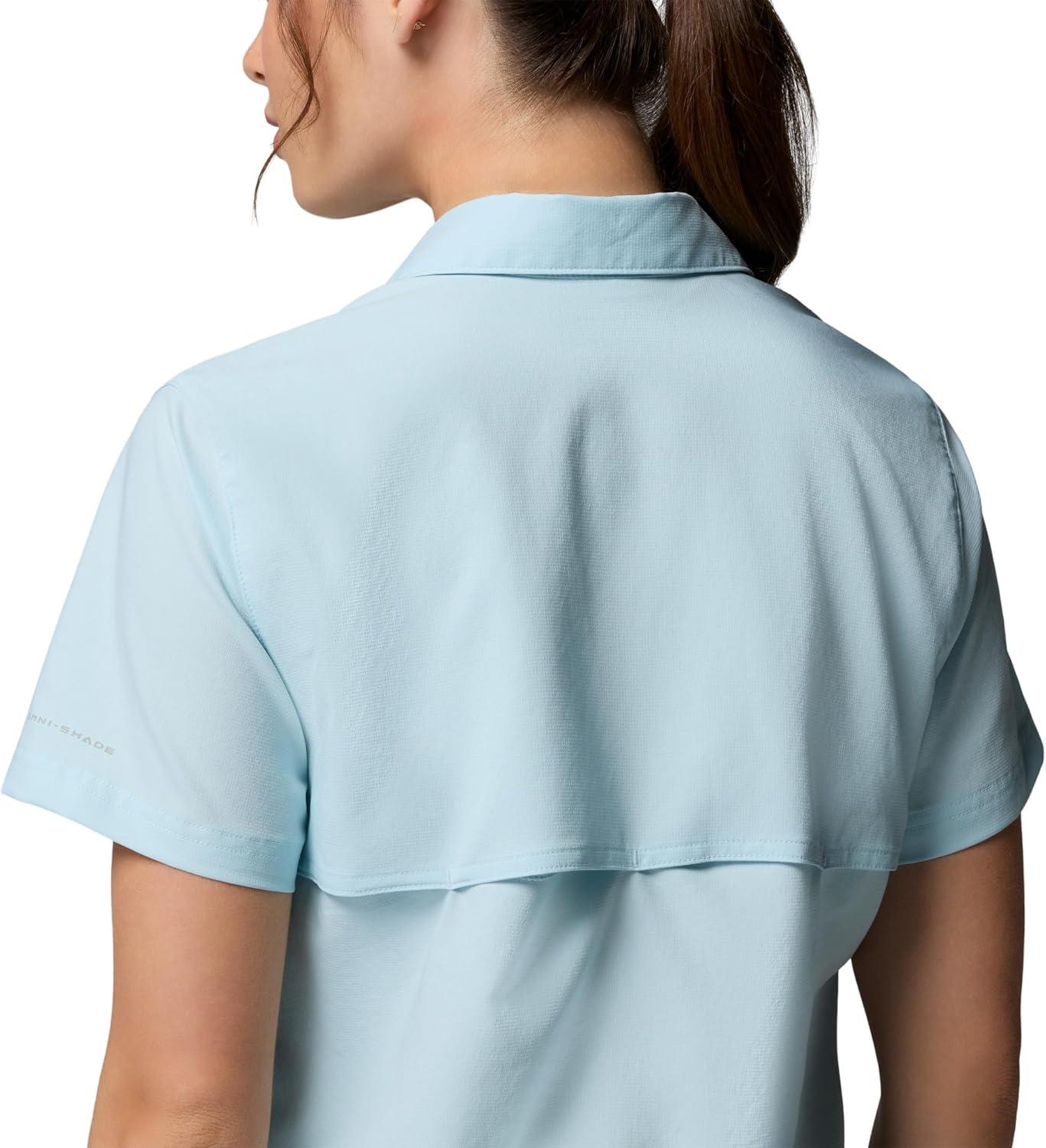 imageColumbia Womens Silver Ridge Utility II Short Sleeve ShirtMarine Light