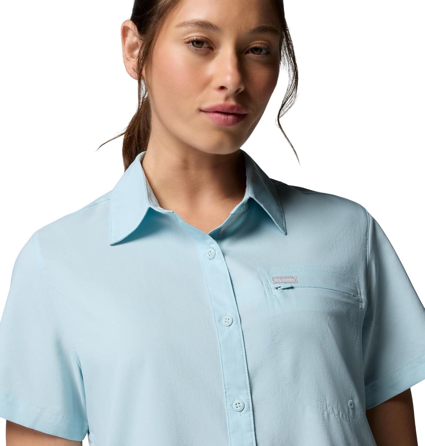 imageColumbia Womens Silver Ridge Utility II Short Sleeve ShirtMarine Light