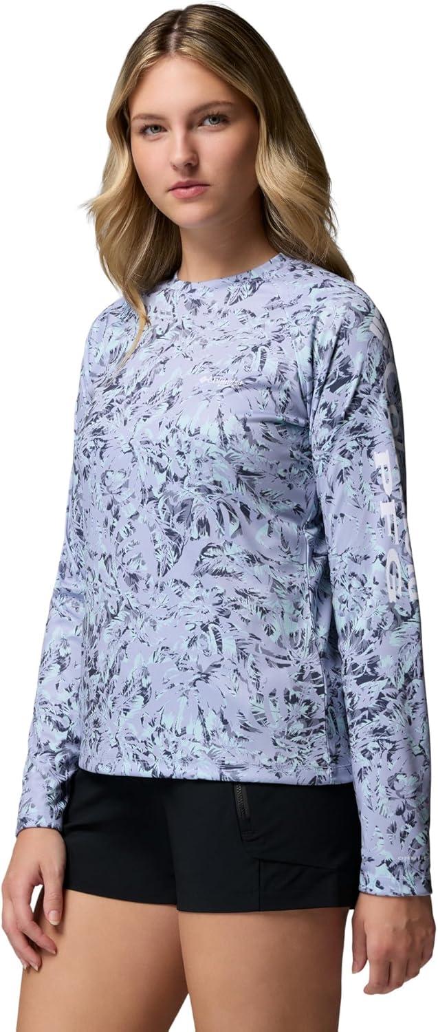 imageColumbia Womens Super Tidal Tee Long SleeveTwilightVacay Blooms