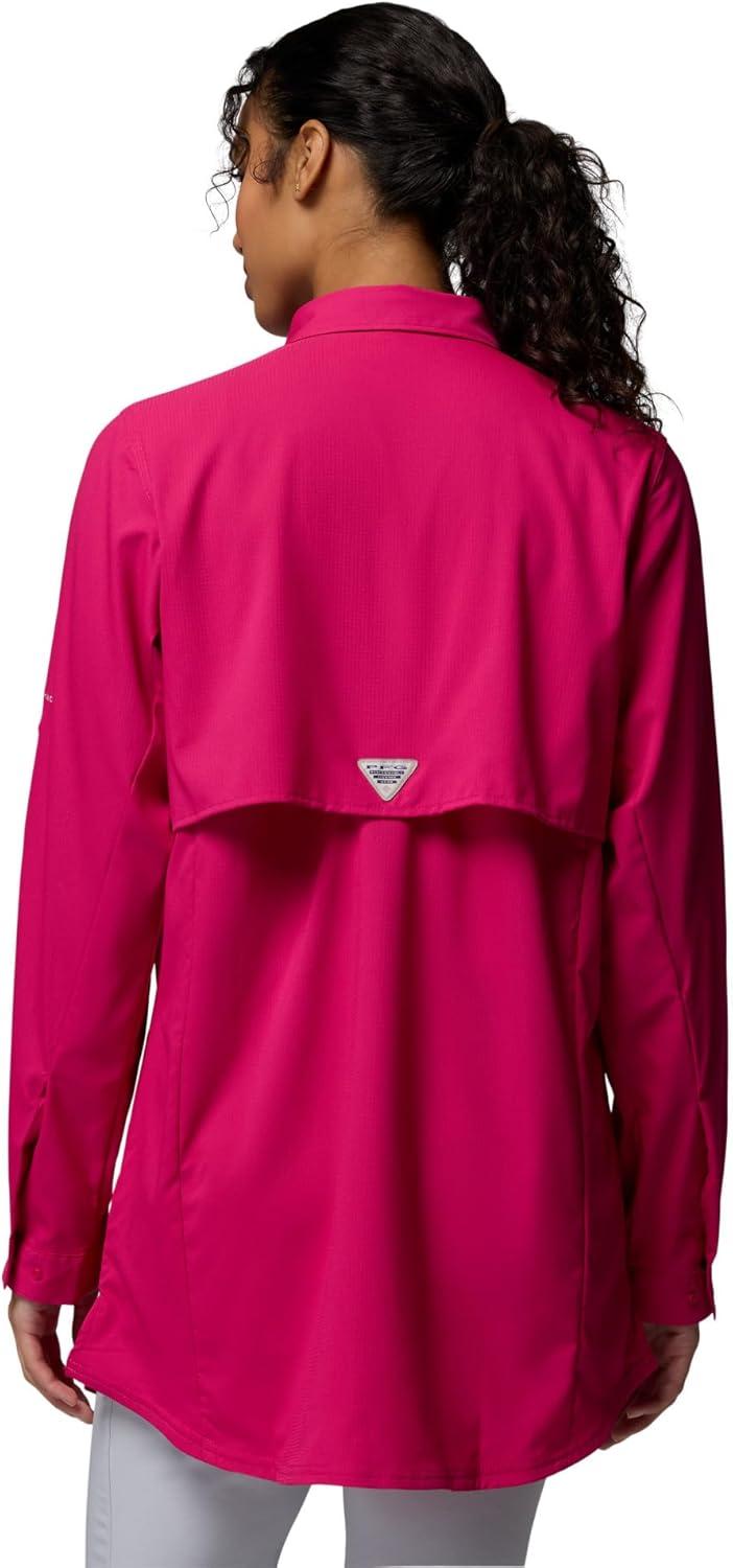 imageColumbia Womens Tamiami Long Sleeve TunicGuava Pink