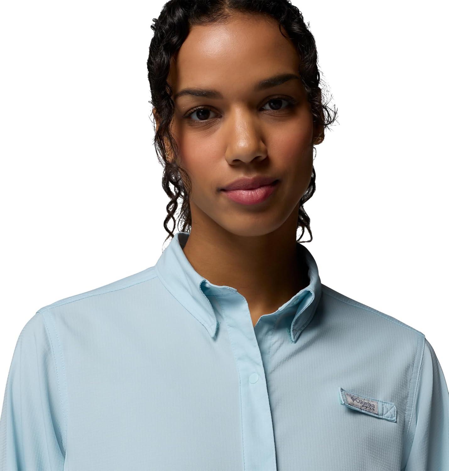 imageColumbia Womens Tamiami Long Sleeve TunicMarine Light