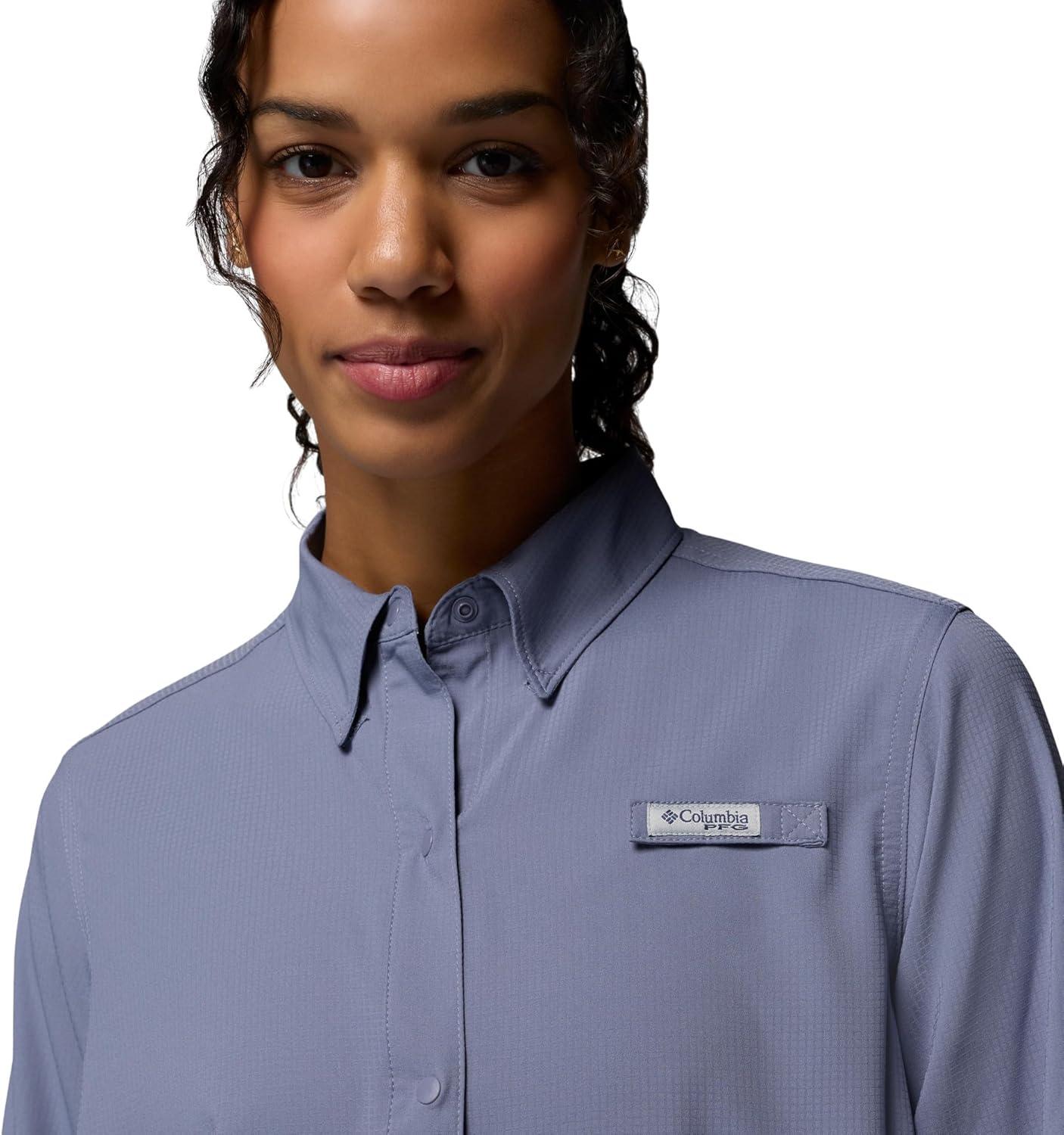 imageColumbia Womens Tamiami Long Sleeve TunicNew Moon