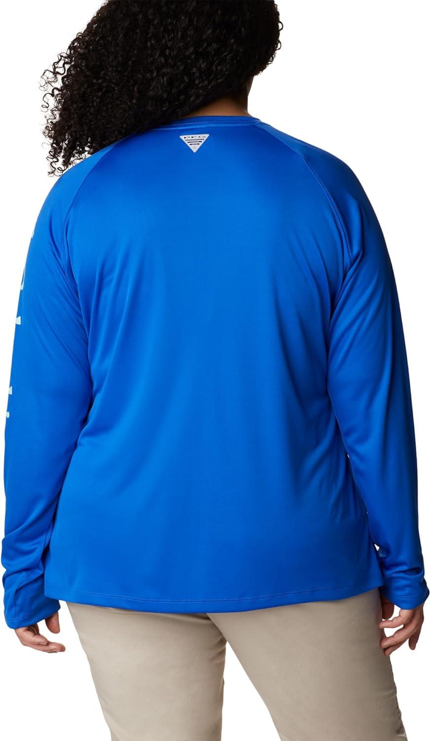 imageColumbia Womens Tidal Tee II Long Sleeve HoodieBlue MacawGulf Stream Logo