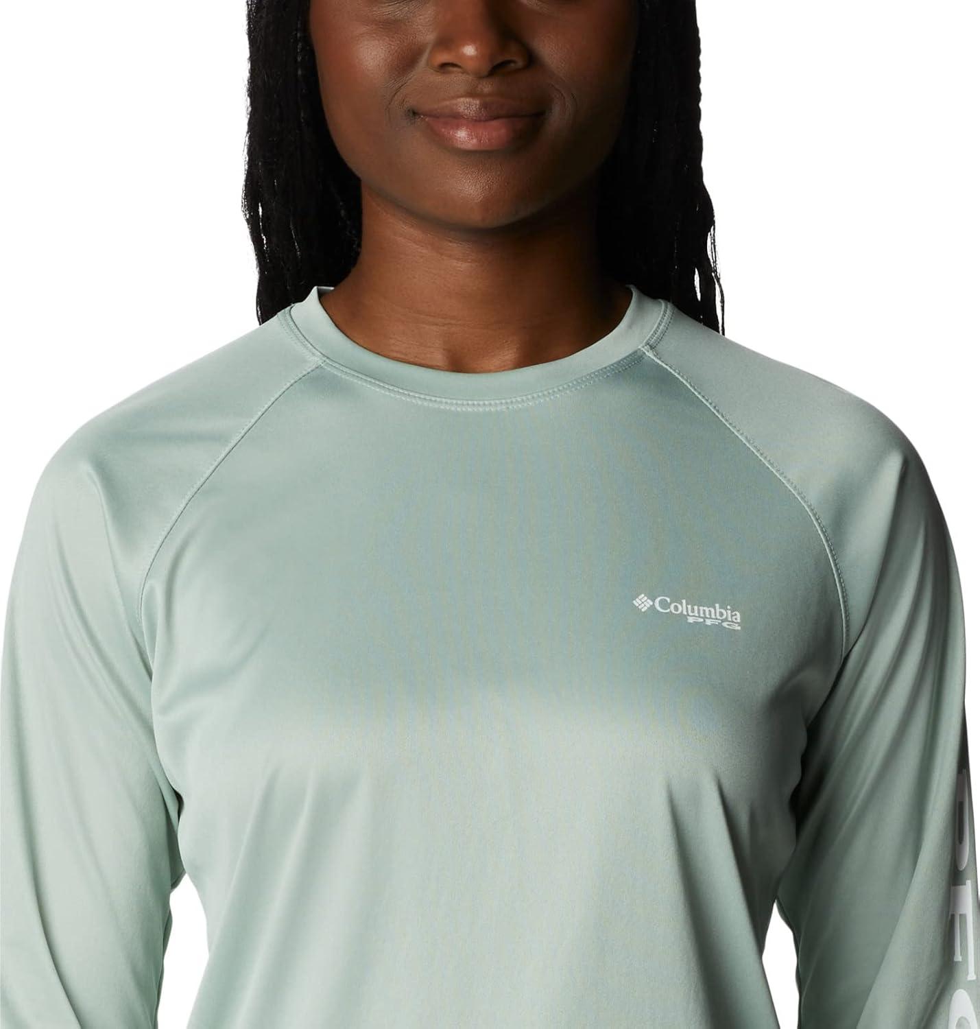 imageColumbia Womens Tidal Tee II Long Sleeve HoodieGreen