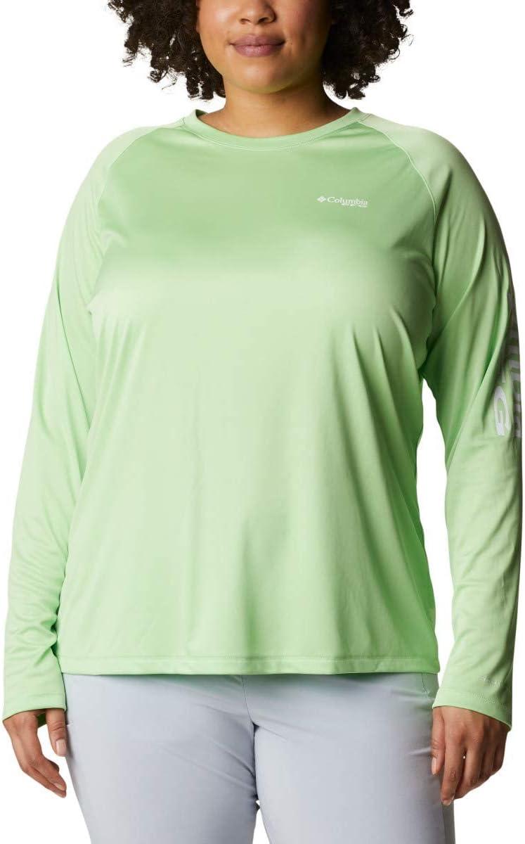 imageColumbia Womens Tidal Tee II Long Sleeve HoodieHarbor BlueKing Crab Logo