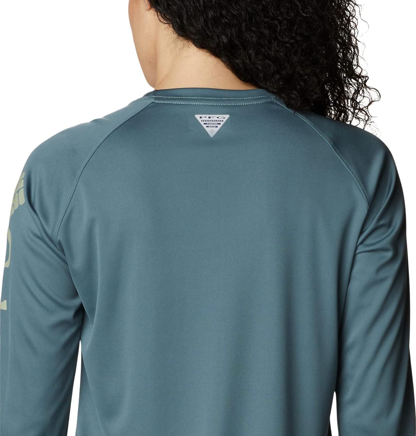 imageColumbia Womens Tidal Tee II Long Sleeve HoodieMetalSafari Logo