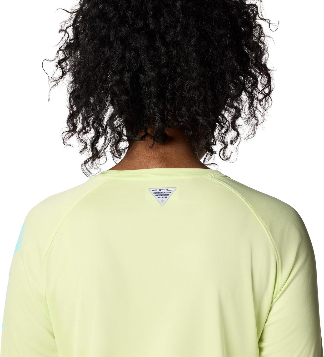 imageColumbia Womens Tidal Tee II Long Sleeve HoodieSpring YellowGulf Stream Logo