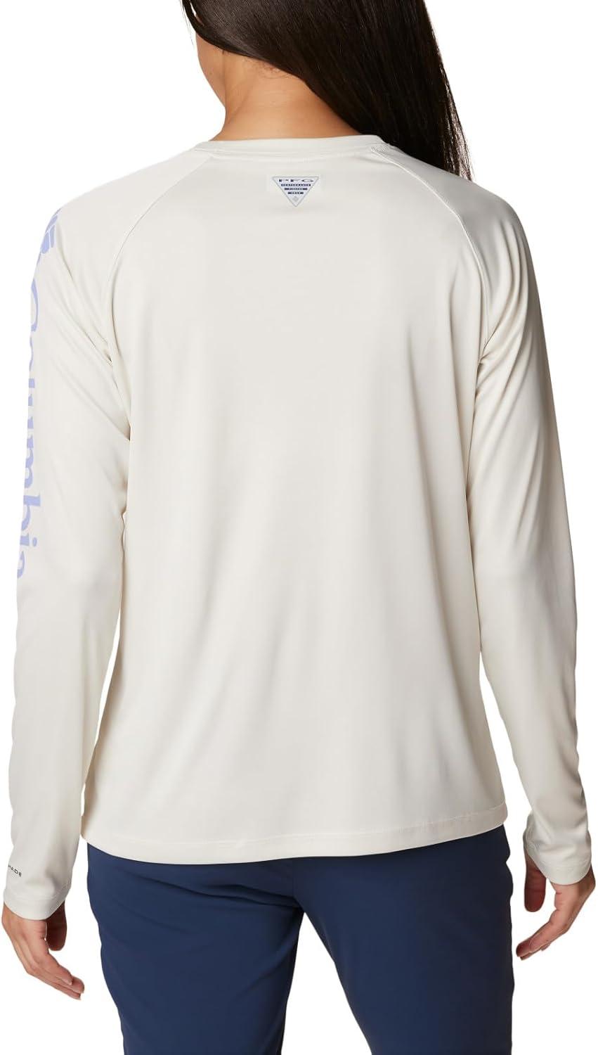 imageColumbia Womens Tidal Tee II Long Sleeve HoodieStoneFairytale Logo