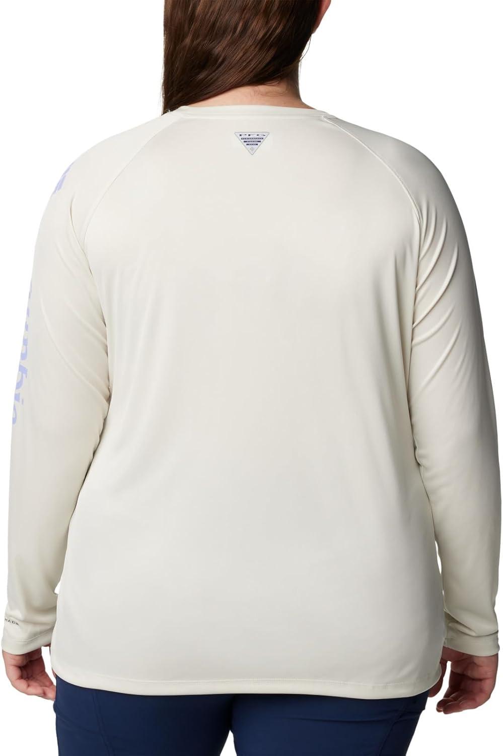 imageColumbia Womens Tidal Tee II Long Sleeve HoodieStoneFairytale Logo