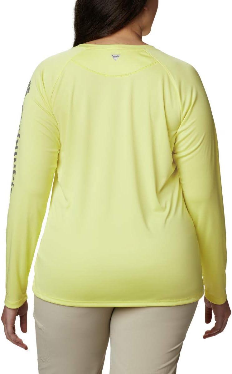imageColumbia Womens Tidal Tee II Long Sleeve HoodieSunnysideCity Grey Logo