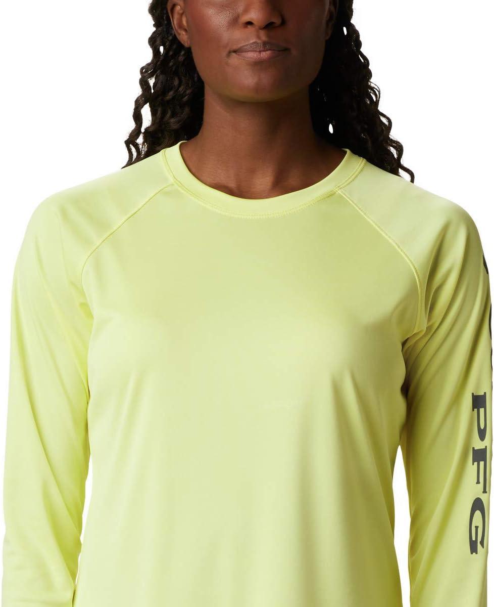 imageColumbia Womens Tidal Tee II Long Sleeve HoodieSunnysideCity Grey Logo