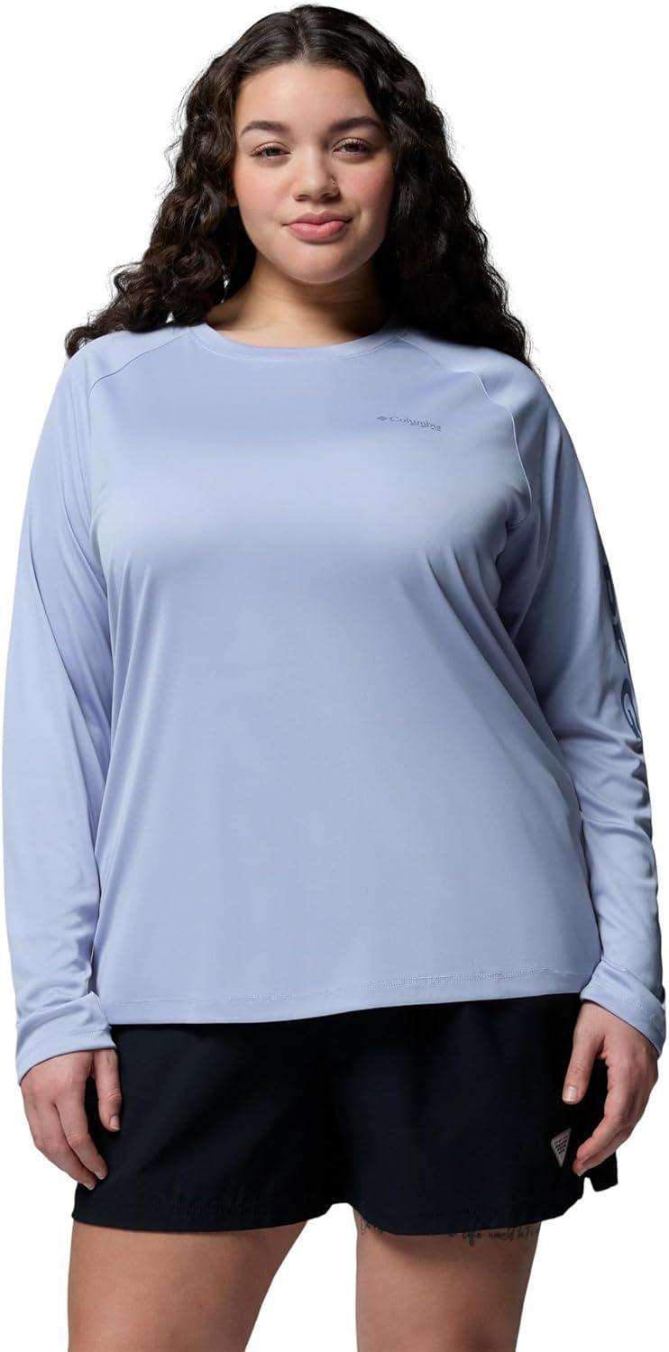 imageColumbia Womens Tidal Tee II Long Sleeve HoodieTwilightNew Moon Logo
