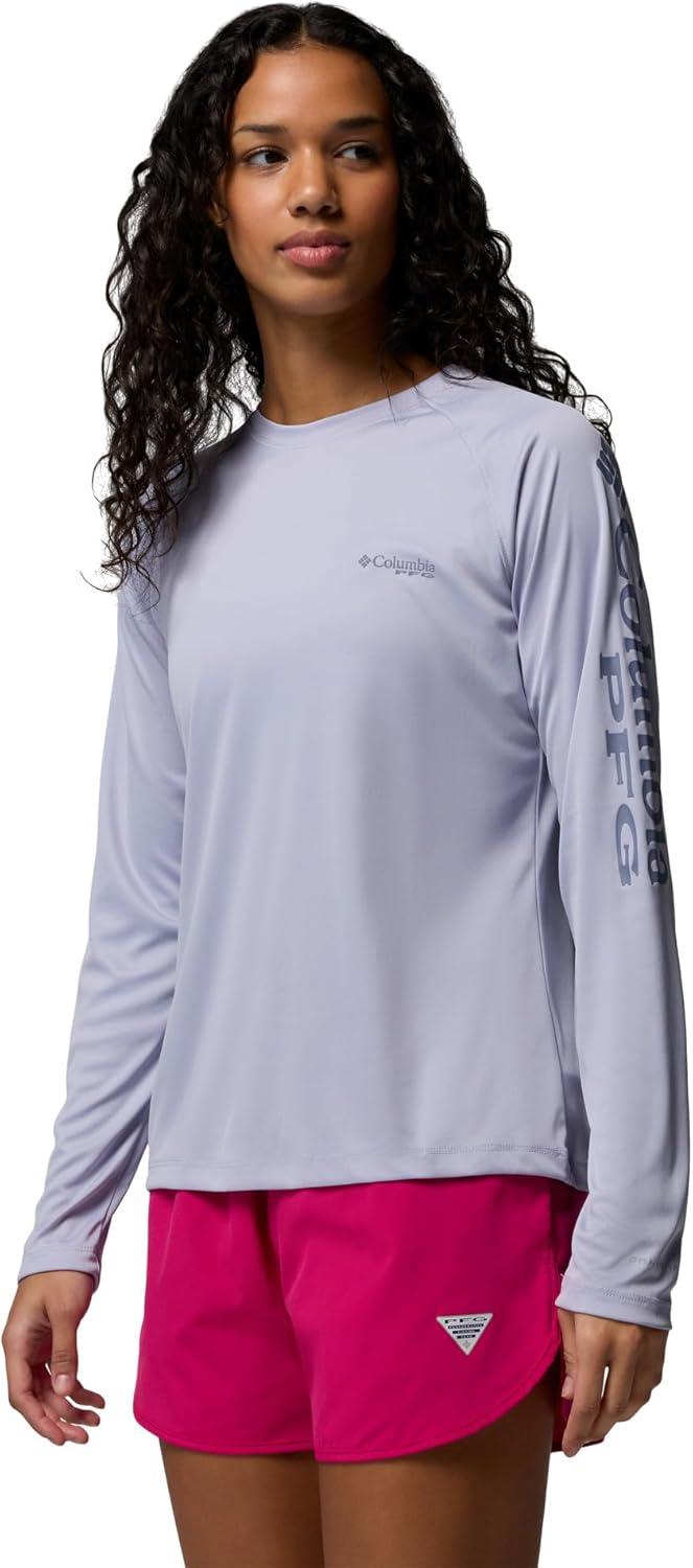 imageColumbia Womens Tidal Tee II Long Sleeve HoodieTwilightNew Moon Logo
