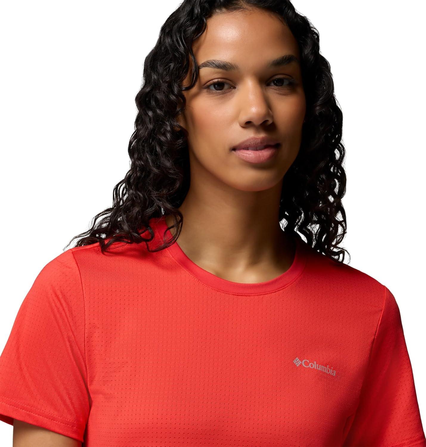 imageColumbia Womens Wild Springs Short SleevePoppy Red