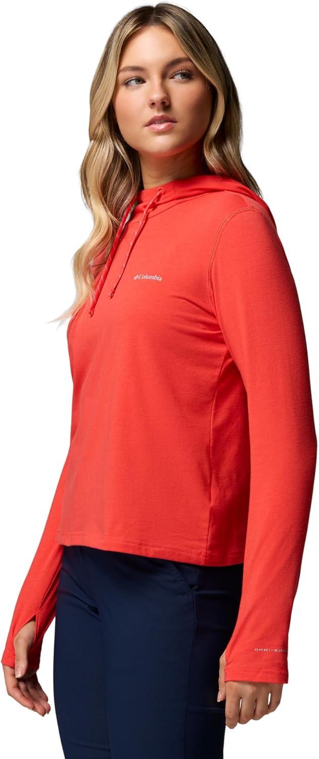 imageColumbia womens Sun Trek Hoodie IIPoppy Red