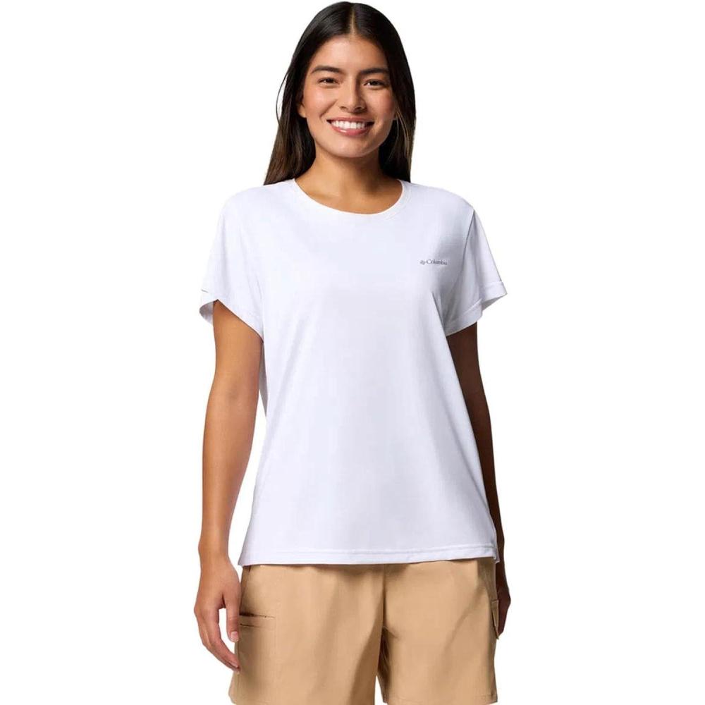 imageColumbia Womens Bluevista Hill Short Sleeve CrewWhite