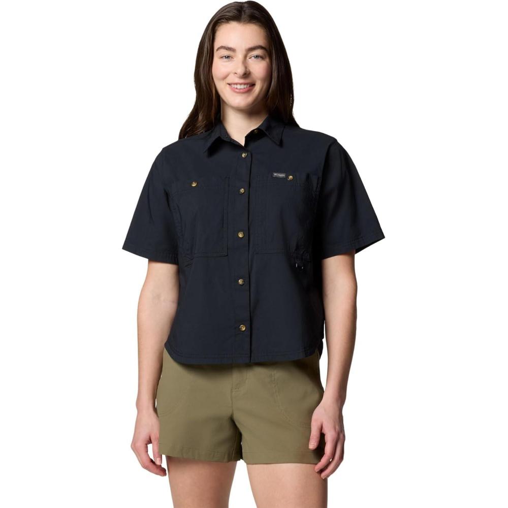 imageColumbia Womens Brea Falls Woven Short SleeveBlack