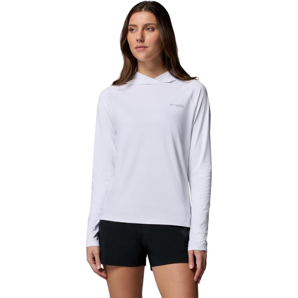 imageColumbia Womens PFG Solar Stream II HoodieWhite