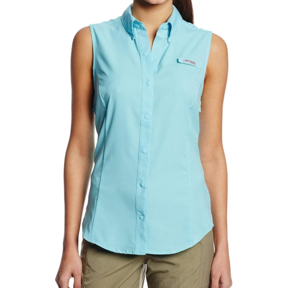 imageColumbia Womens PFG Tamiami Sleeveless ShirtClear Blue