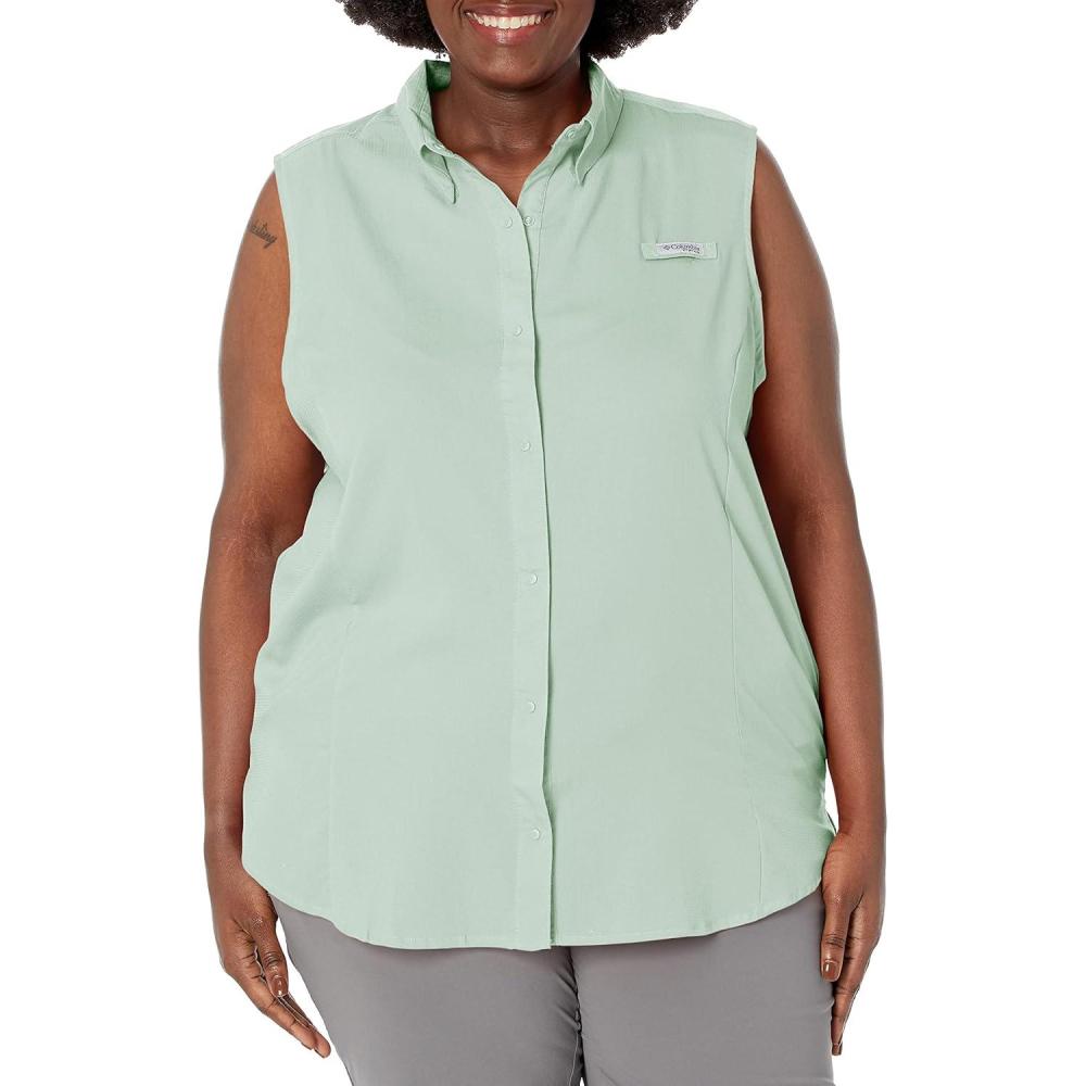 imageColumbia Womens PFG Tamiami Sleeveless ShirtNew Mint